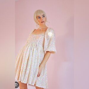 SELKIE MINI PUFF DRESS (Discontinued)